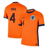 Niederlande VIRGIL #4 Heimtrikot EURO 2024